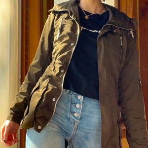 BCBGeneration Olive Bomber Jacket